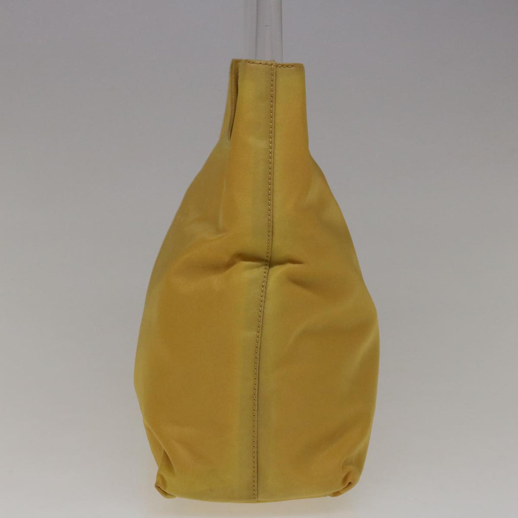 PRADA Shoulder Bag Nylon Yellow  ar11363B