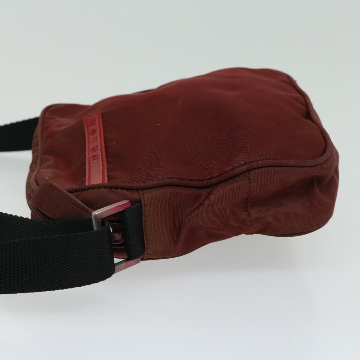 PRADA Sports Shoulder Bag Nylon Red  ar11386B