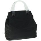 PRADA Hand Bag Nylon Black  ar11430