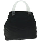 PRADA Hand Bag Nylon Black  ar11430