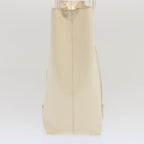 PRADA Hand Bag Patent leather Beige ar11454B