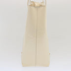 PRADA Hand Bag Patent leather Beige ar11454B