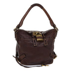 Chloe Paddington Shoulder Bag Leather Brown ar11731