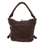 Chloe Paddington Shoulder Bag Leather Brown ar11731