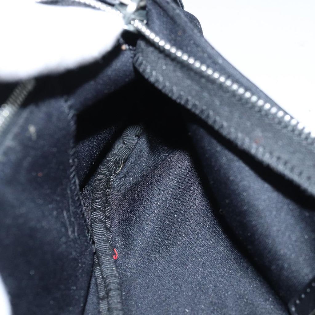 FENDI Mamma Baguette Shoulder Bag Nylon Blackar11787B