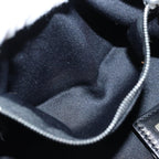 FENDI Mamma Baguette Shoulder Bag Nylon Blackar11787B