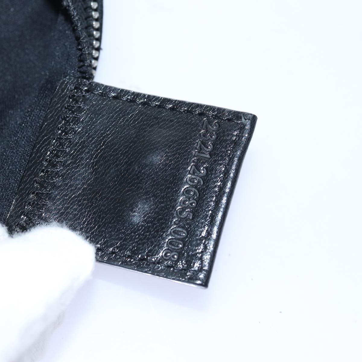 FENDI Mamma Baguette Shoulder Bag Nylon Blackar11787B