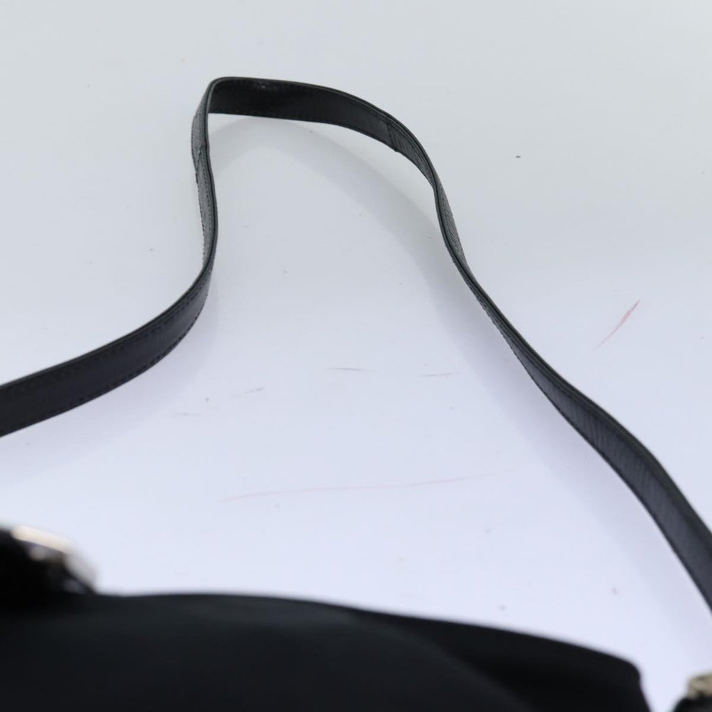 FENDI Mamma Baguette Shoulder Bag Nylon Blackar11787B