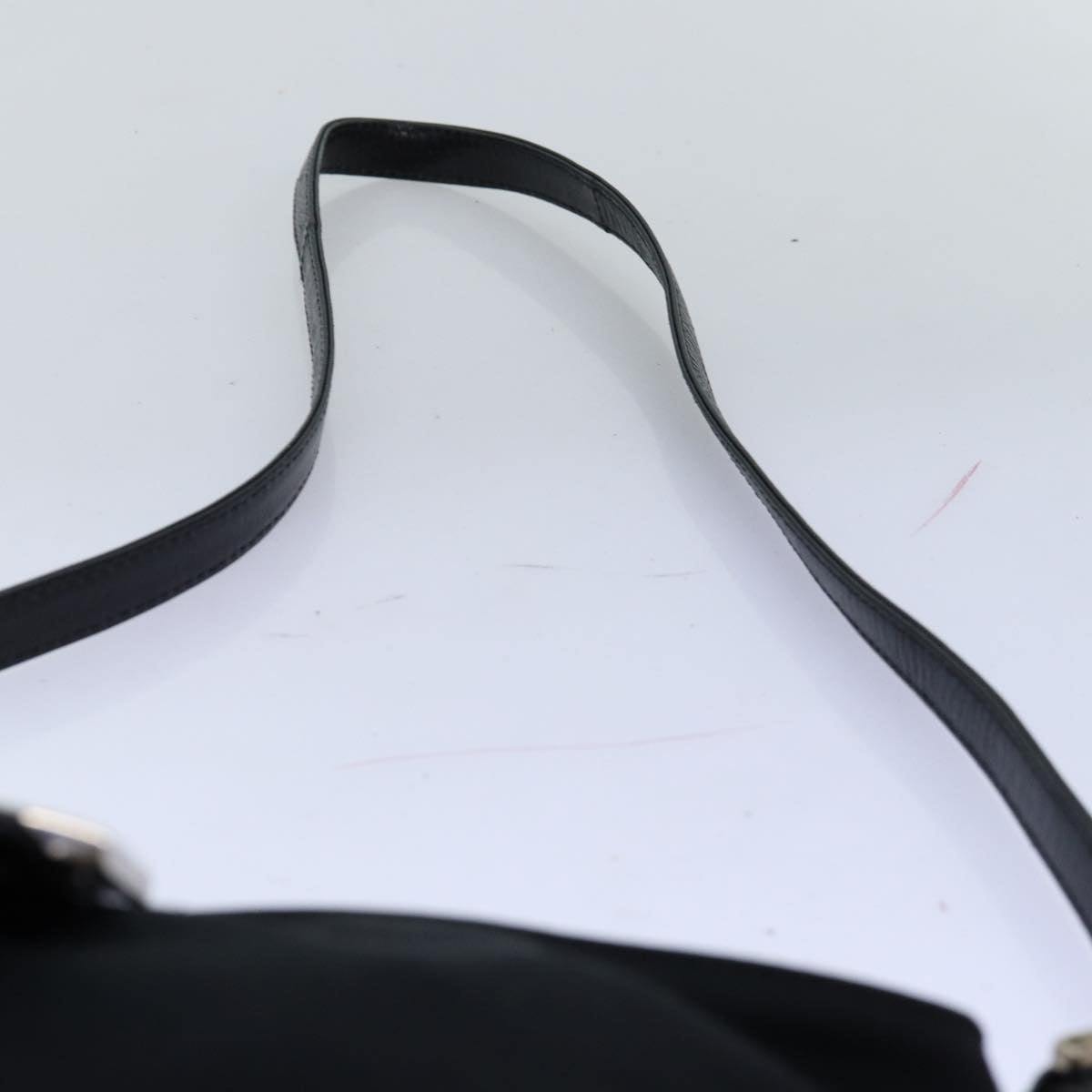 FENDI Mamma Baguette Shoulder Bag Nylon Blackar11787B