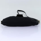 FENDI Mamma Baguette Shoulder Bag Nylon Blackar11787B