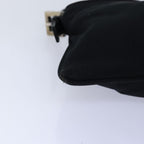 FENDI Mamma Baguette Shoulder Bag Nylon Blackar11787B
