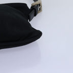 FENDI Mamma Baguette Shoulder Bag Nylon Blackar11787B