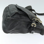 Chloe Shoulder Bag Leather Black ar11856