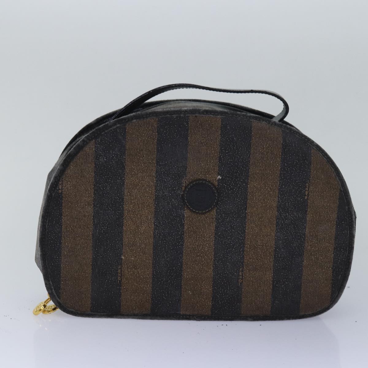 FENDI Pecan Canvas Clutch Bag 2Set Brown Blackar11882