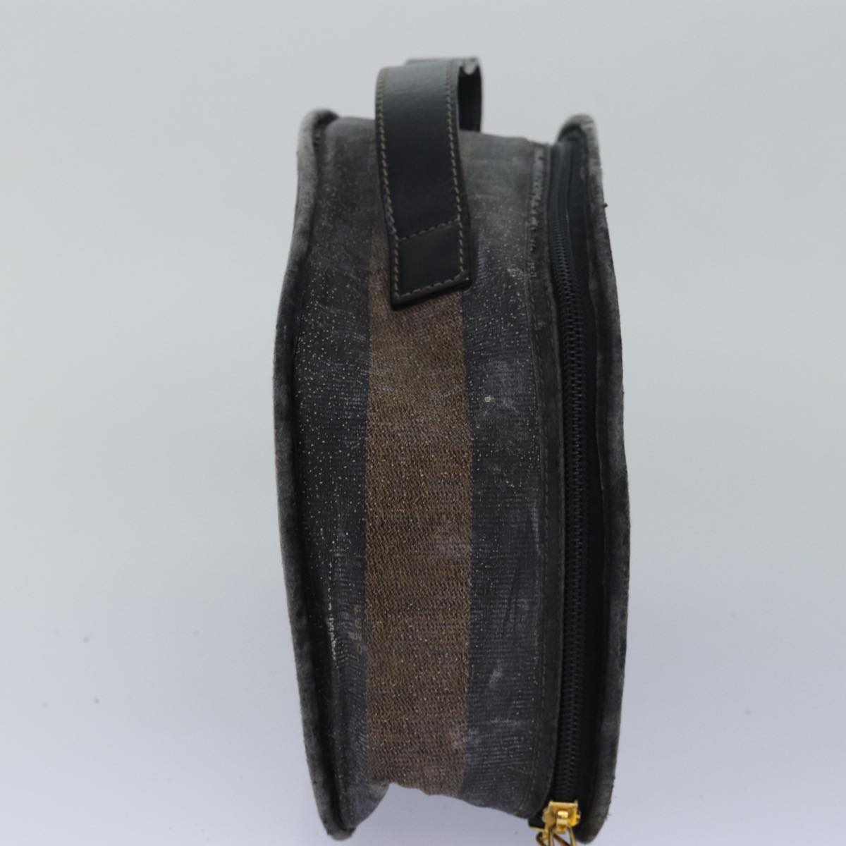 FENDI Pecan Canvas Clutch Bag 2Set Brown Blackar11882