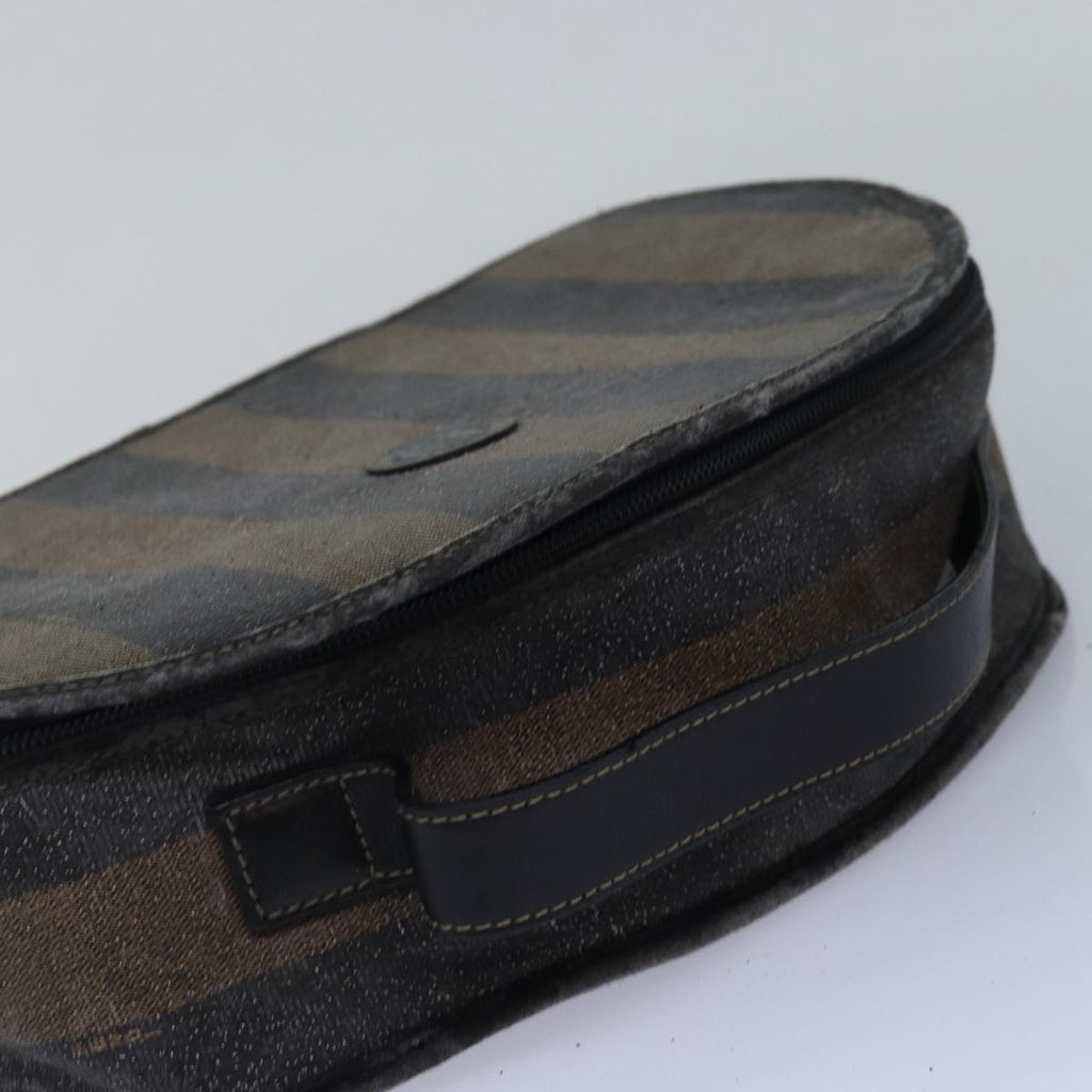 FENDI Pecan Canvas Clutch Bag 2Set Brown Blackar11882