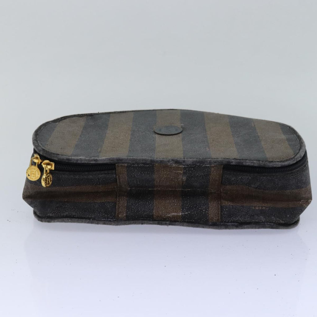 FENDI Pecan Canvas Clutch Bag 2Set Brown Blackar11882