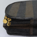 FENDI Pecan Canvas Clutch Bag 2Set Brown Blackar11882