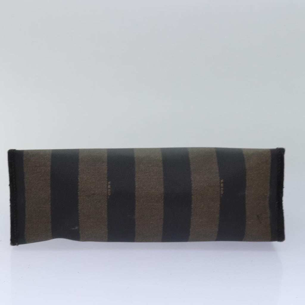 FENDI Pecan Canvas Clutch Bag 2Set Brown Blackar11882