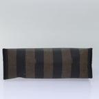 FENDI Pecan Canvas Clutch Bag 2Set Brown Blackar11882