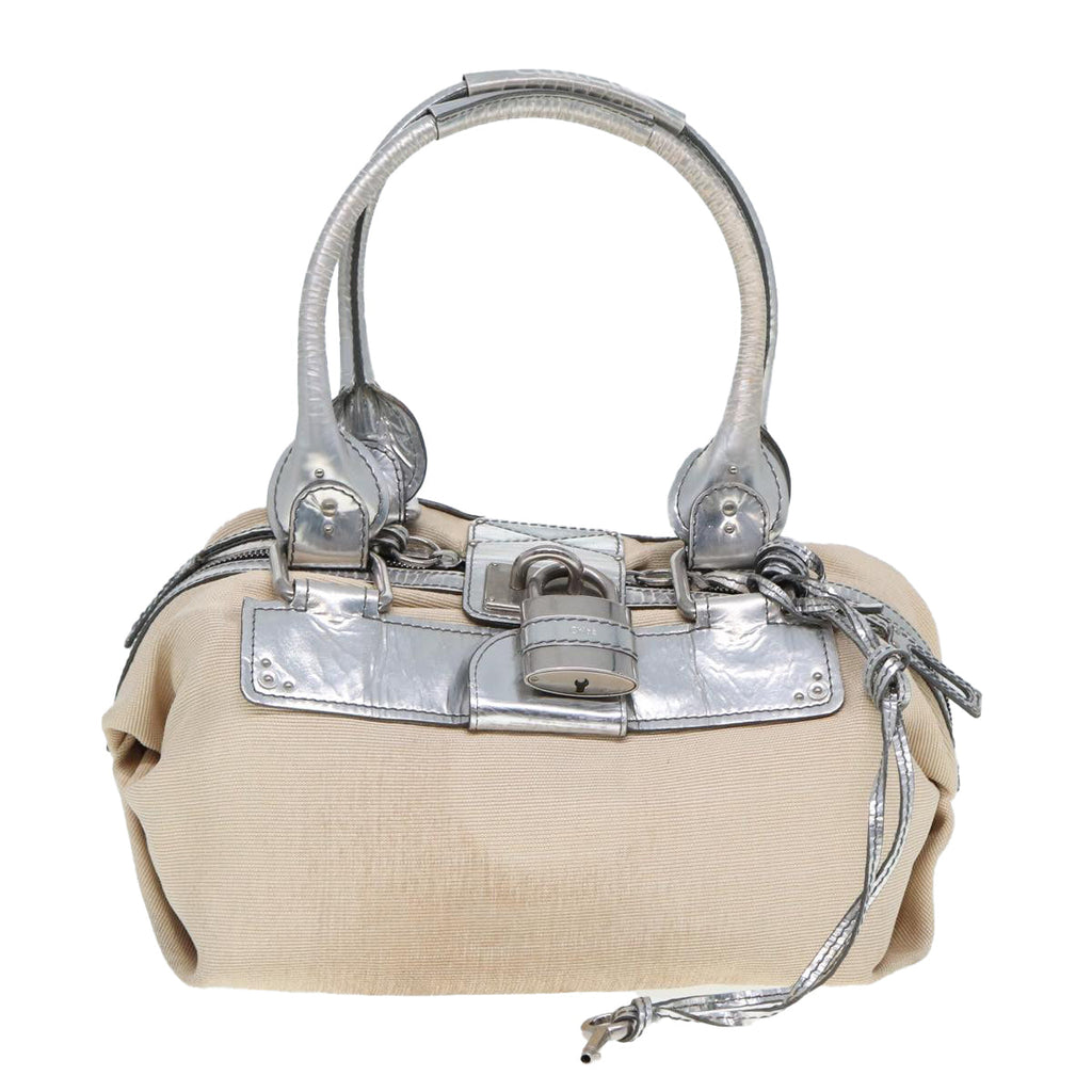 Chloe Paddington Shoulder Bag Straw Beige ar11993