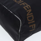 FENDI Tote Bag Canvas Blackar11998
