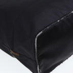 FENDI Tote Bag Canvas Blackar11998