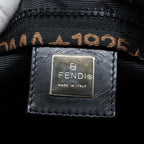 FENDI Tote Bag Canvas Blackar11998