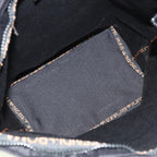 FENDI Tote Bag Canvas Blackar11998