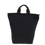FENDI Tote Bag Canvas Blackar11998