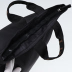 FENDI Tote Bag Canvas Blackar11998
