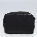 FENDI Tote Bag Canvas Blackar11998