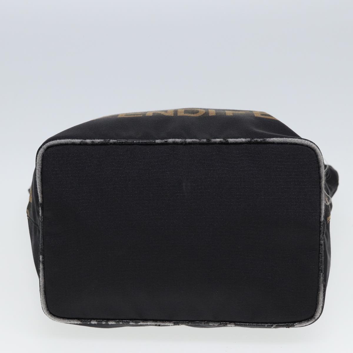 FENDI Tote Bag Canvas Blackar11998