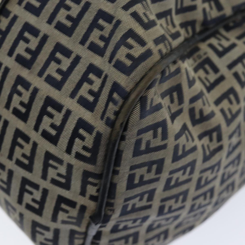 FENDI Zucchino Canvas Hand Bag Navyar12302