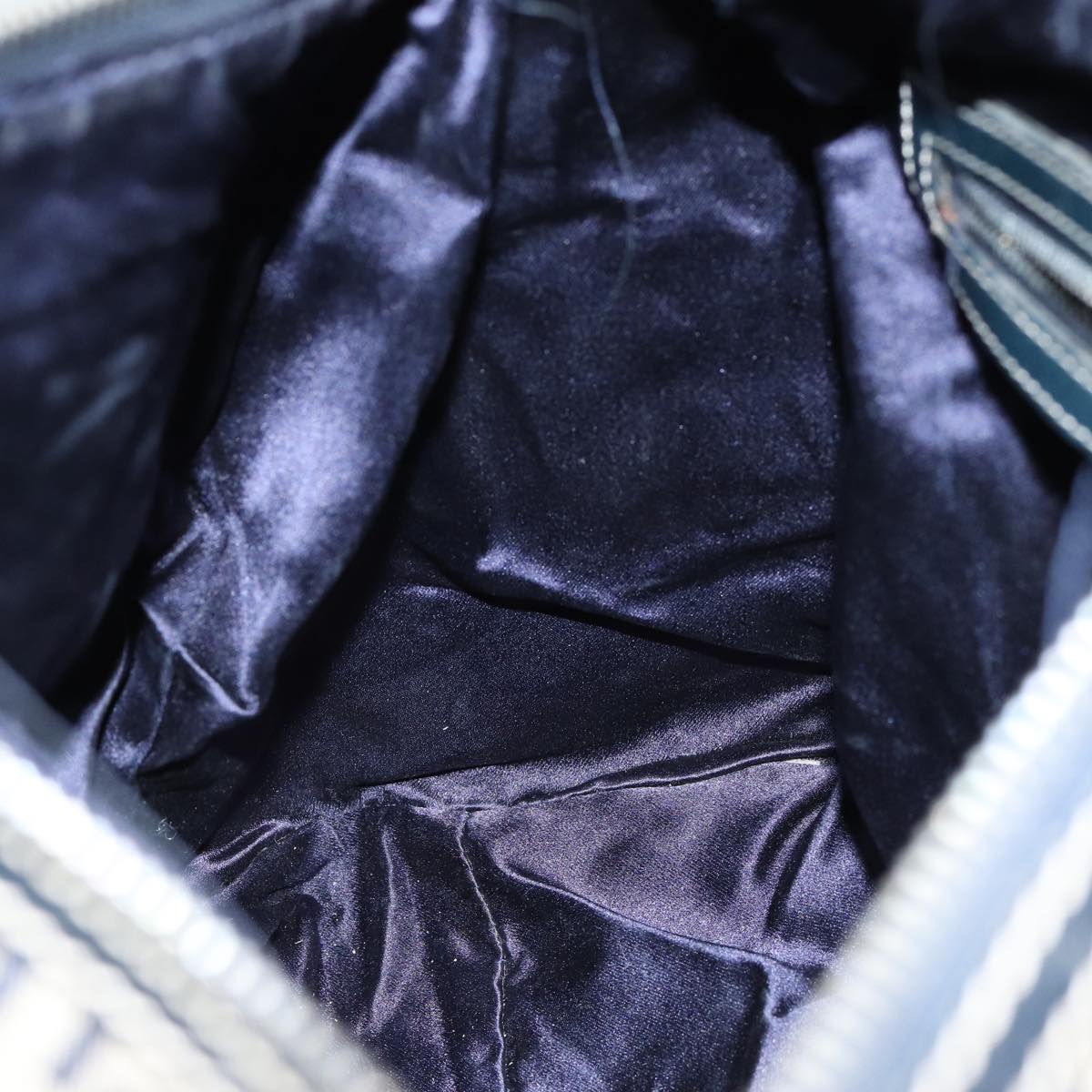 FENDI Zucchino Canvas Hand Bag Navyar12302