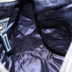 FENDI Zucchino Canvas Hand Bag Navyar12302