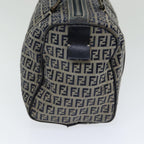 FENDI Zucchino Canvas Hand Bag Navyar12302
