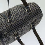 FENDI Zucchino Canvas Hand Bag Navyar12302