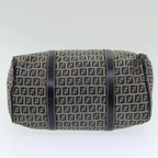 FENDI Zucchino Canvas Hand Bag Navyar12302