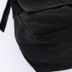 FENDI Mamma Baguette Shoulder Bag Nylon Blackar12319