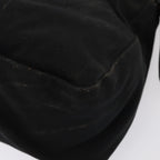 FENDI Mamma Baguette Shoulder Bag Nylon Blackar12319