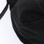 FENDI Mamma Baguette Shoulder Bag Nylon Blackar12319