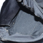 FENDI Mamma Baguette Shoulder Bag Nylon Blackar12319