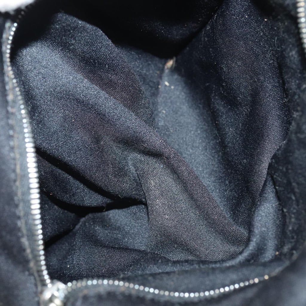 FENDI Mamma Baguette Shoulder Bag Nylon Blackar12319