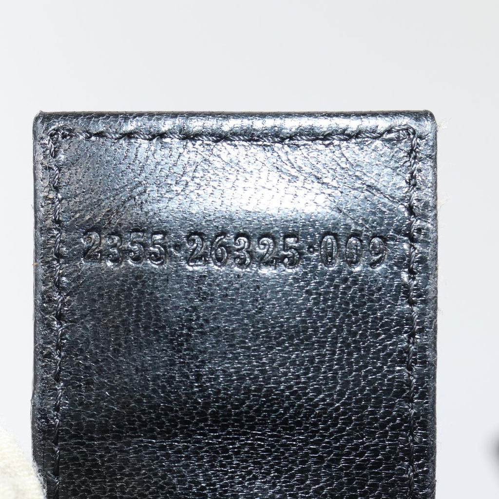 FENDI Mamma Baguette Shoulder Bag Nylon Blackar12319