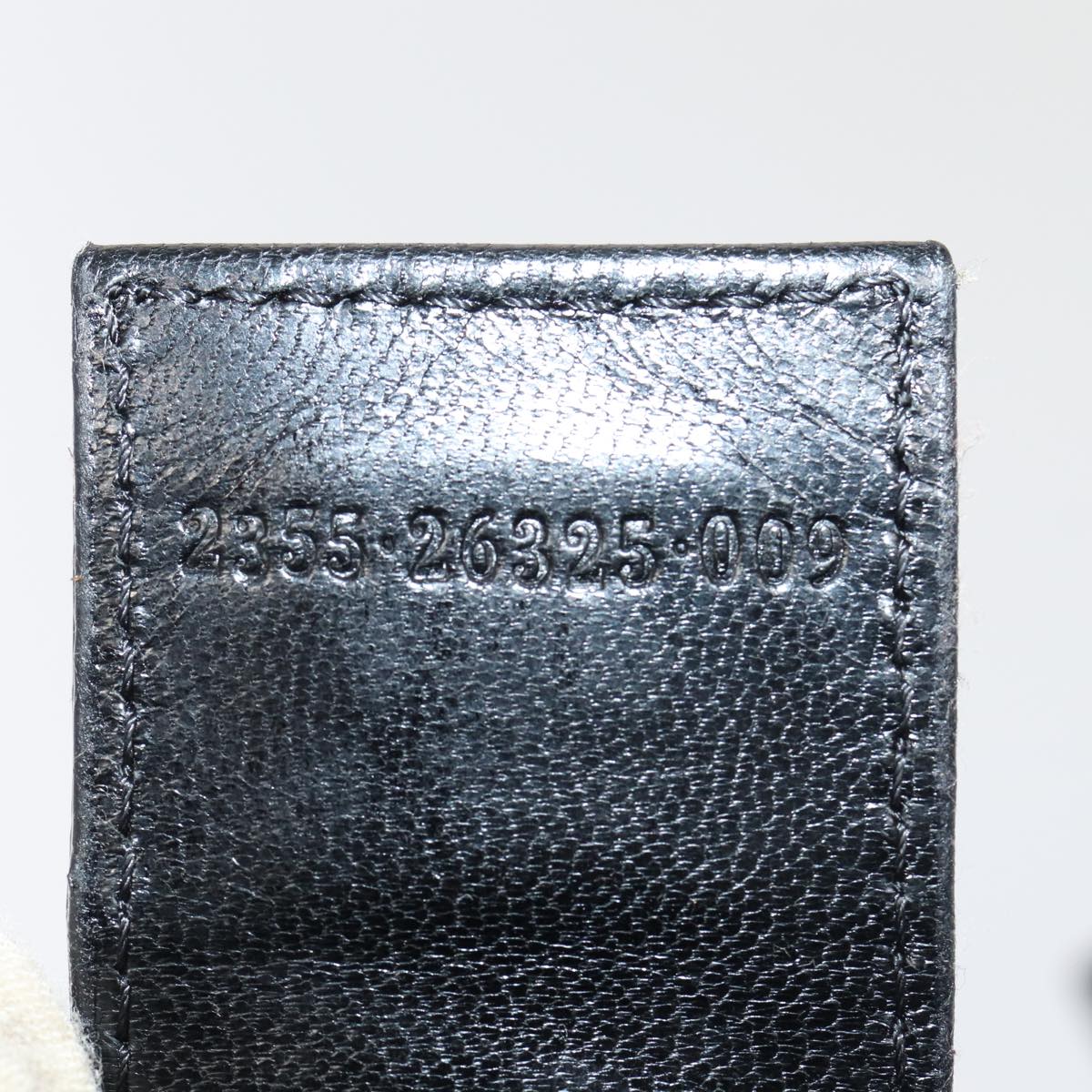 FENDI Mamma Baguette Shoulder Bag Nylon Blackar12319