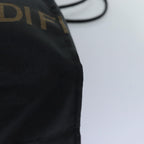 FENDI Tote Bag Nylon Black Goldar12397