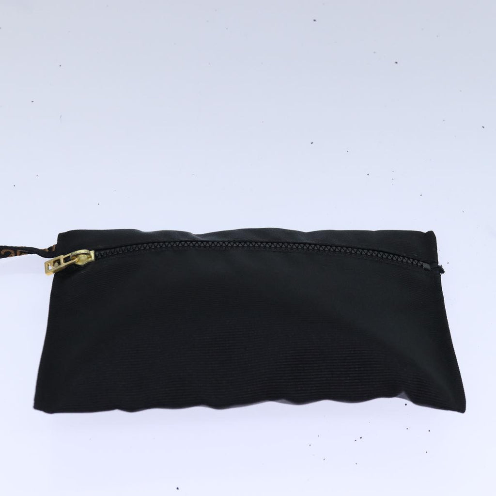 FENDI Tote Bag Nylon Black Goldar12397