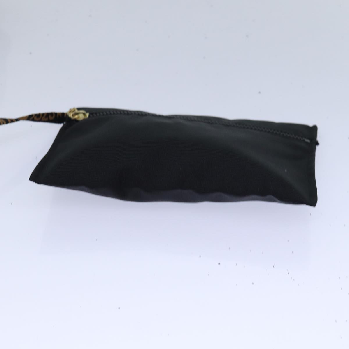 FENDI Tote Bag Nylon Black Goldar12397