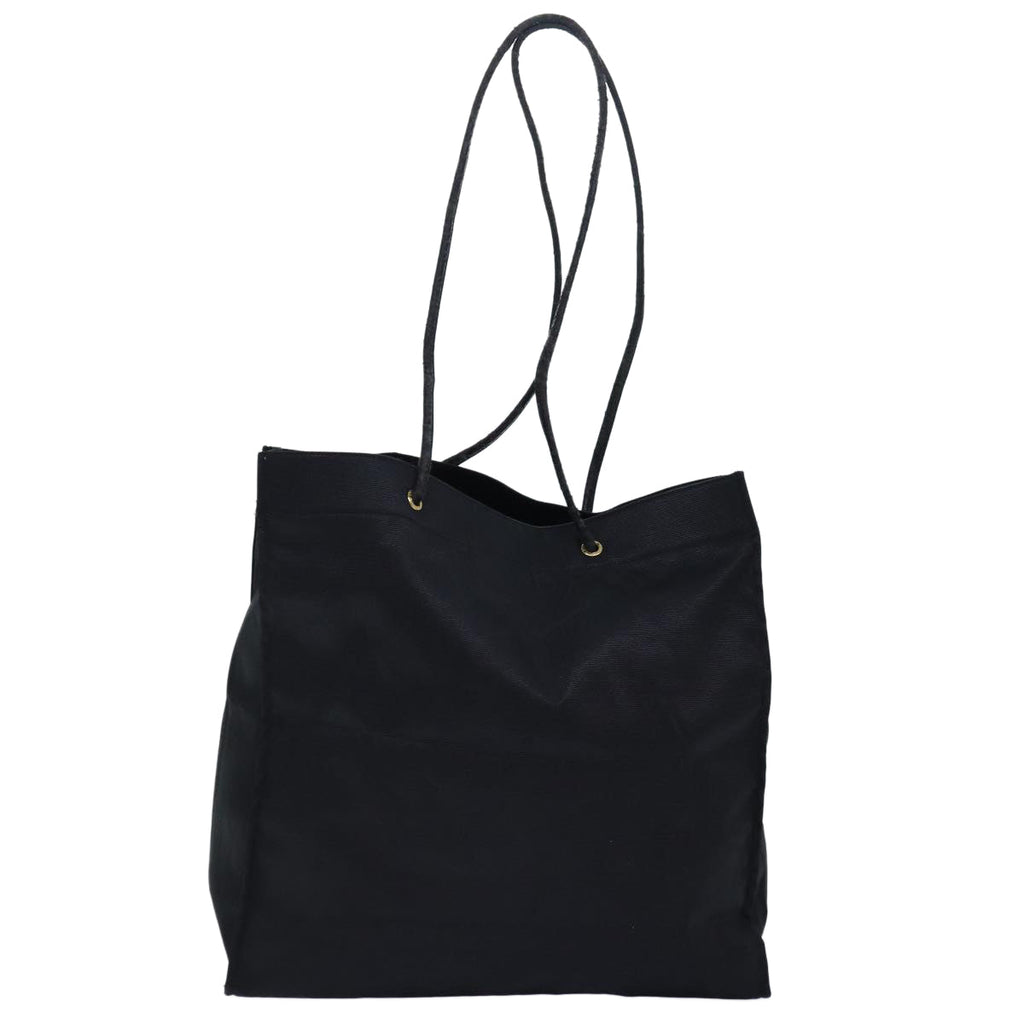 FENDI Tote Bag Nylon Black Goldar12397